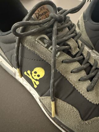 Zapatillas Scalpers Hombre Grises y Amarillas