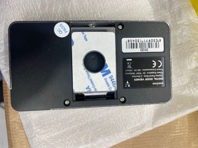 Mirilla Digital VI.TEL 2.6 Plata