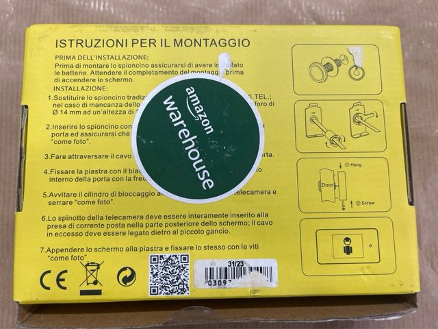 Mirilla Digital VI.TEL 2.6 Plata