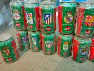 Colección Latas Coca Cola LFP 96-97