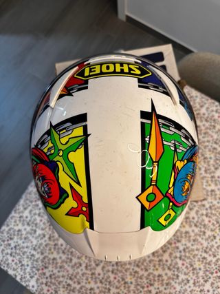 Casco Moto Shoei Diseño Anime Ninja