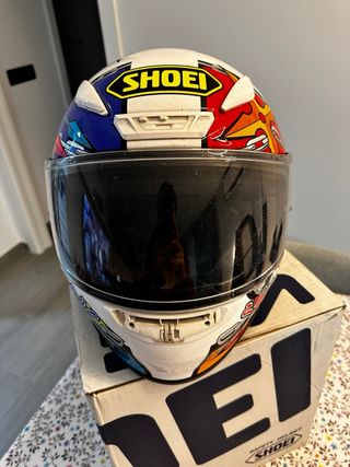 Casco Moto Shoei Diseño Anime Ninja
