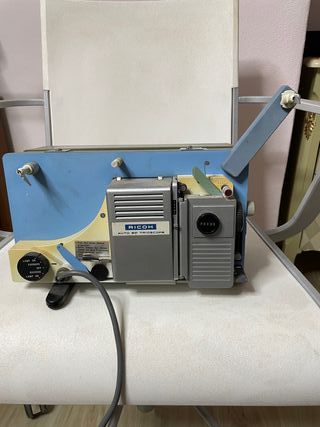 Proyector Super8 Ricoh Azul/Gris