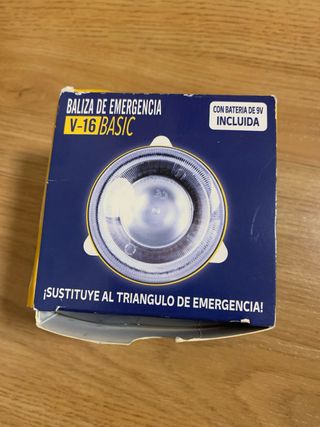 Baliza V16 Emergencia de Señalización