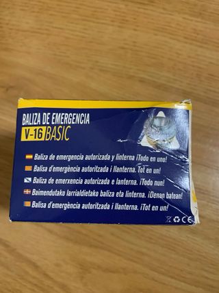 Baliza V16 Emergencia de Señalización