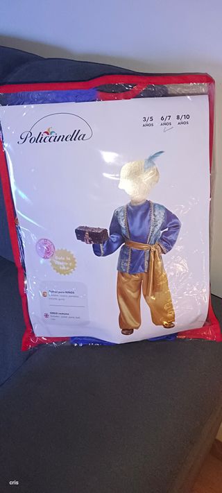 Traje Beduino Polinella Nuevo Talla 6/7