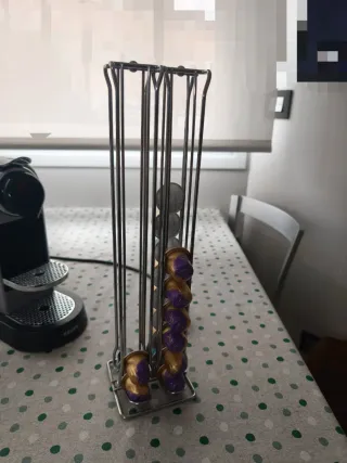 Cafetera Nespresso Citiz Gris + porta cápsulas