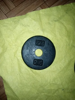 Discos de mancuernas de hierro