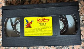 Película VHS Pinocho Disney (Español) Del 1994