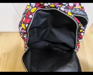 Mochila escolar multicolor