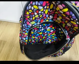 Mochila escolar multicolor