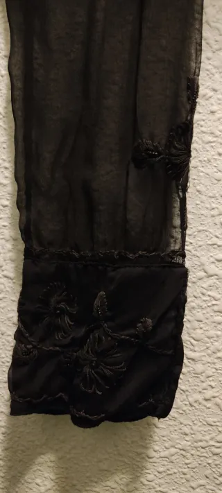 Camisa Fiesta "Morgan de Toi" Gasa Negra