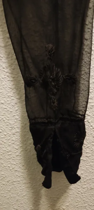 Camisa Fiesta "Morgan de Toi" Gasa Negra