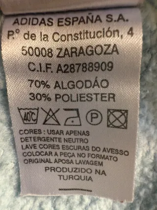 Sudadera Adidas Hombre Talla XL Capucha