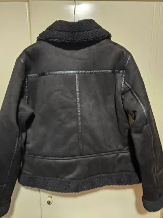 Cazadora Biker Negra Nueva