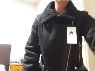 Cazadora Biker Negra Nueva