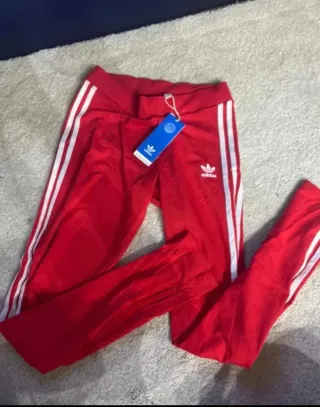 Leggings Adidas Rojos Talla S