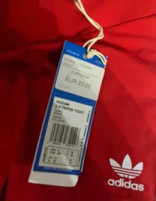 Leggings Adidas Rojos Talla S