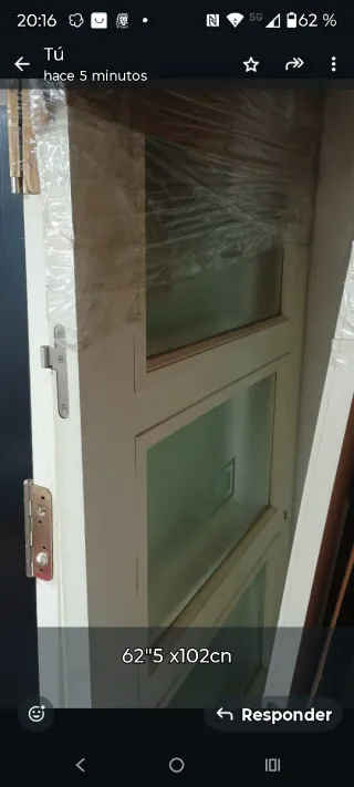 Puertas blancas lacado interior URGE 35€