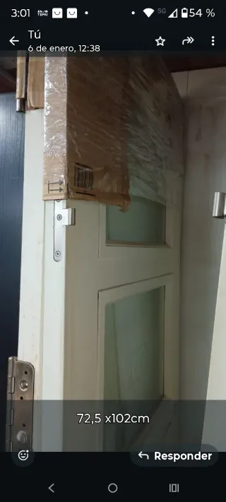 Puertas blancas lacado interior URGE 35€