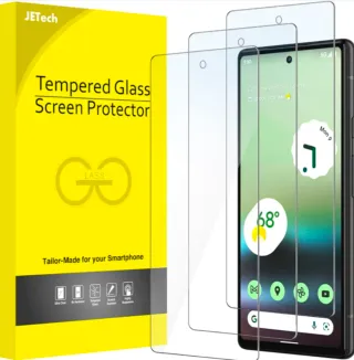 3x Protector Pantalla Cristal Templado Pixel 6a