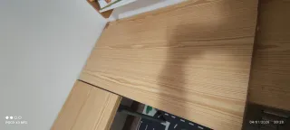 Escritorio juvenil madera y metal