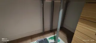 Escritorio juvenil madera y metal