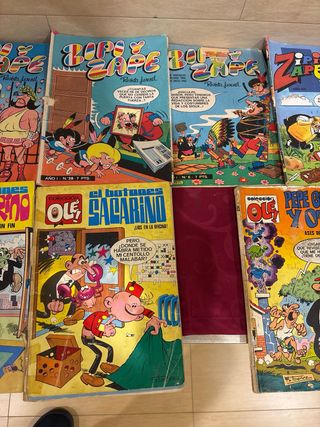 zipi y zape , el botones sacarino y pepe goteras