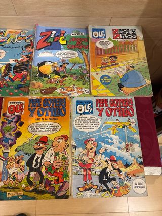 zipi y zape , el botones sacarino y pepe goteras