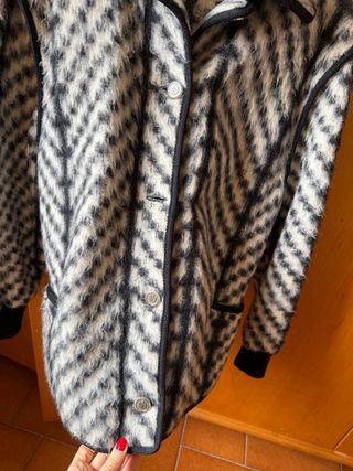 Giacca bomber vintage lana donna maglione cardigan