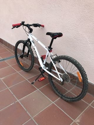 Bicicleta Btwin 300 Rueda 24 Blanca