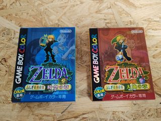 Zelda Oracle of Seasons y Oracle of Ages (Japón)