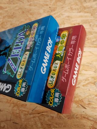 Zelda Oracle of Seasons y Oracle of Ages (Japón)