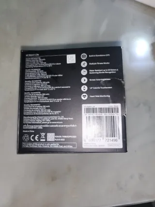 Xiaomi Mi Watch Lite Smartwatch Negro