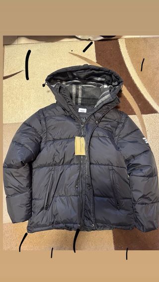 Giacca Piumino Burberry Nero