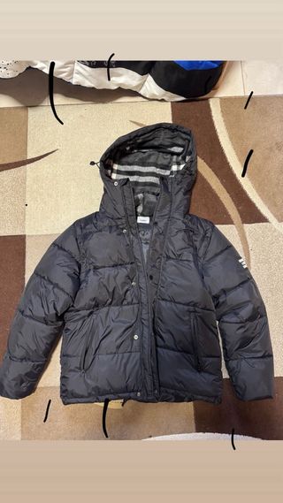 Giacca Piumino Burberry Nero