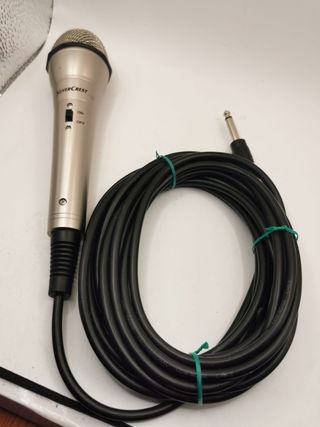 Micrófono SilverCrest con cable