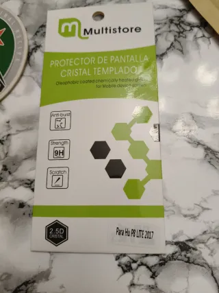 Protettore Schermo in Vetro Temperato per Huawei P8 Lite 2017