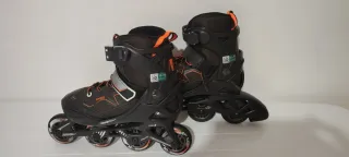 Patines en línea Oxelo Negro y Naranja