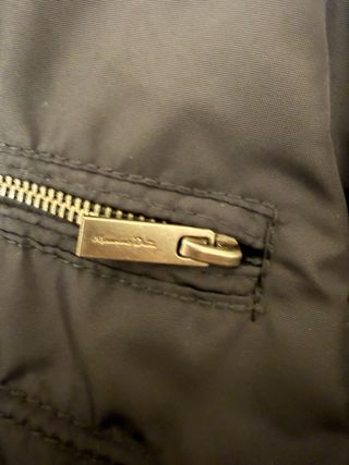 Chaqueta Massimo Dutti bolsillos azul