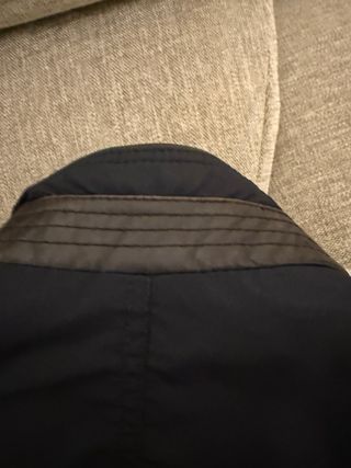 Chaqueta Massimo Dutti bolsillos azul