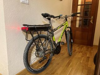 Bici MTB con kit eléctrico. Orbea Saphyr de 26" .