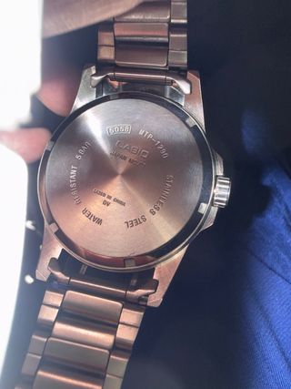 Reloj Casio Negro y Plateado