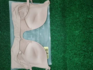 Sujetador U profundo sin tirantes Beige