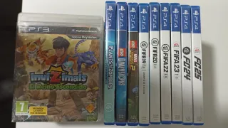 Consola PS4 Slim Negra + 3 Mandos