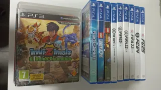 Consola PS4 Slim Negra + 3 Mandos