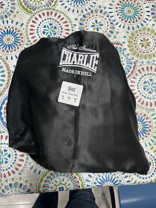 Tenis Boxeo Charlie Talla 44 negros y blancos