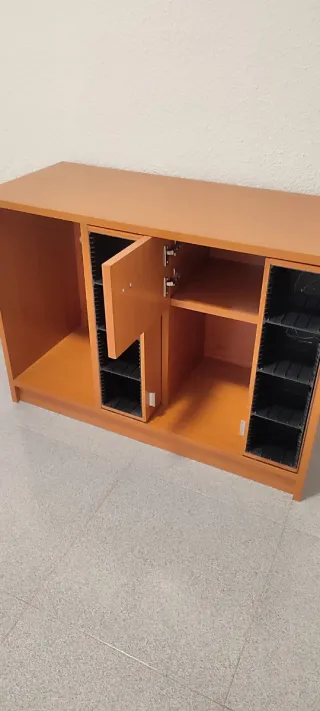 Mueble Auxiliar Escritorio Naranja