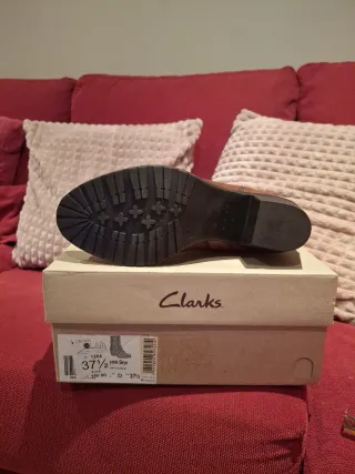 Botines Clarks Marrones Talla 37.5