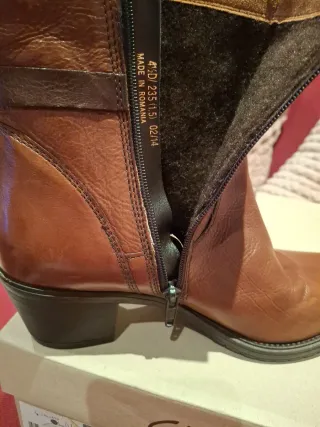 Botines Clarks Marrones Talla 37.5